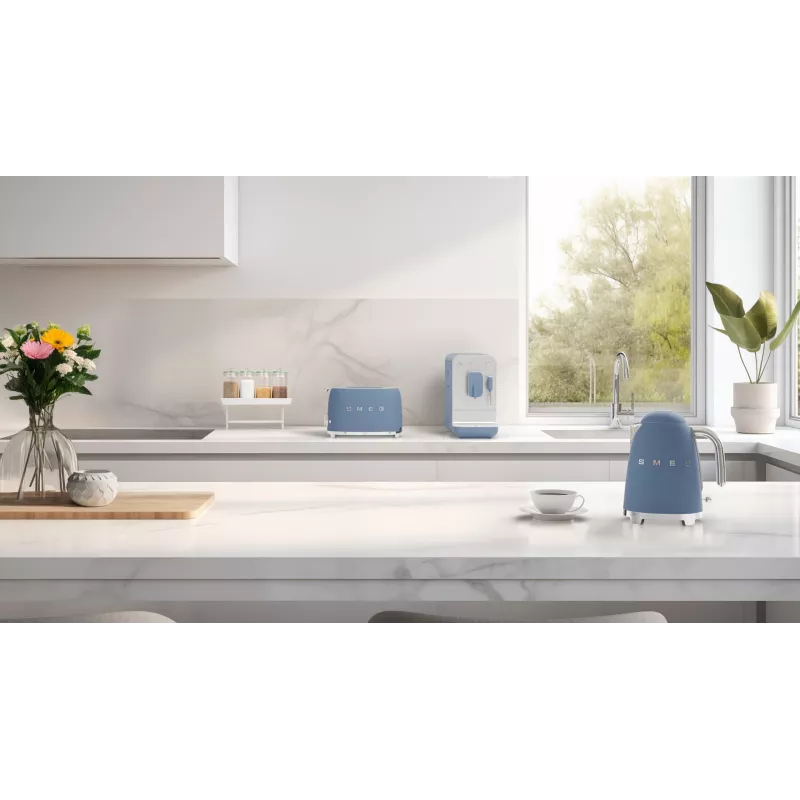 Smeg TSF01SBMEU toster 6 2 kromki 950 W niebieski
