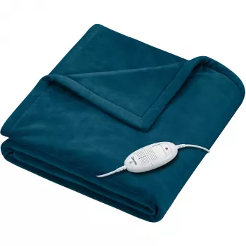 Koc elektryczny Beurer HD75 Cosy Ocean 130 x 180 cm, ciemnoniebieski