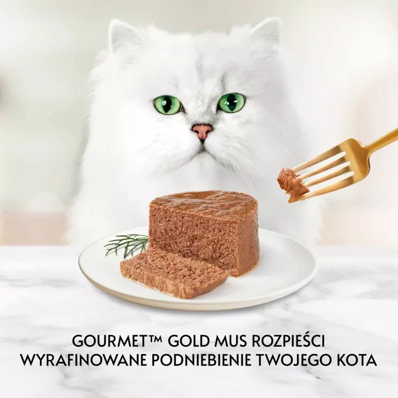 Mokra karma dla kotów Purina GOURMET Gold Adult Tuńczyk puszka 85 g, białko 10,5%, tłuszcz 7%, wilgotność 77,5%