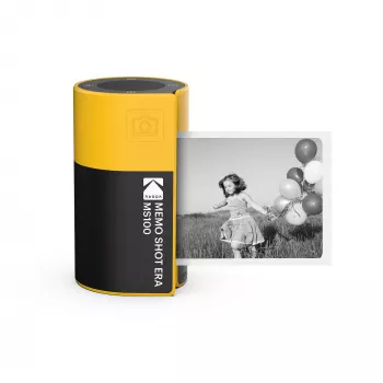 Kodak MemoShot Era MS100 Photo Printer 68.58 x 45.72 mm Czarny żółty