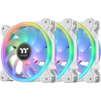 Thermaltake SWAFAN 12 ARGB 120mm Reverse Blade 3-Pack - Biały