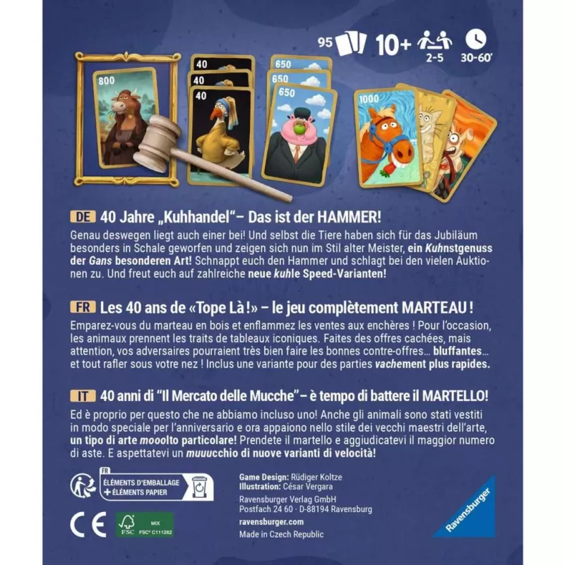 Kuhhandel 40 Jahre anniversary edition, gra planszowa