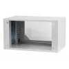 Szafa rack Digitus CL-19 06U 6U do montażu ściennego Jasnoszary