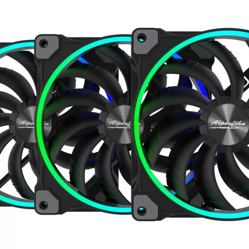 Wentylator obudowy EKL Wing Boost 3 ARGB 140 mm — zestaw 3 szt.