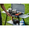 Camping Kitchen 2 Multi Cook Plus, kuchenka gazowa szara, 2 strefy gotowania 2x 1,8 kW + płyta grillowa 0,9 kW, model 2025