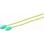Wielorazowe zatyczki do uszu Cimco 14 0280 — niebieskie/żółte, SNR 20 dB, 2 szt.