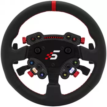 Simagic piasta/pokrętło kierownicy GT1 Pro (GTPRO-R K Leather) — skórzane pokrycie, kompatybilne z serią GT1