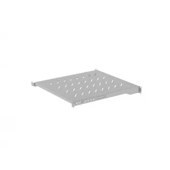 Półka rack LANBERG 19 cali 1U 483 x 500 mm, udźwig do 25 kg, montaż 4-punktowy