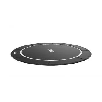 Trampolina naziemna Salta Royal Baseground Sport 396 cm, okrągła, mata 330 cm, 80 sprężyn, rama stalowa, wyściółka PVC