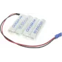 Panasonic akumulator 4 Mignon (AA) Kabel, Wtyczka NiMH eneloop Reihe F1x4 Graupner 4,8 V 1900 mAh (124006)