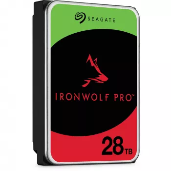 Seagate IronWolf Pro ST28000NT000 wewnętrzny dysk twardy 28 TB 7200 RPM 512 MB 3.5 cala Serial ATA III