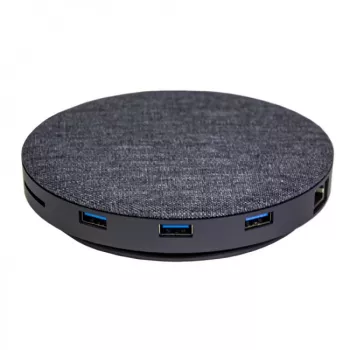 Devia 12-w-1 Stacja dokująca USB-C z ładowarką bezprzewodową