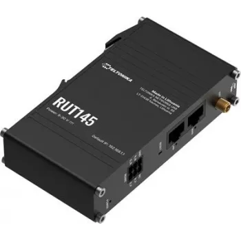 Router TELTONIKA RUT145 z interfejsem RS485, łącznością komórkową i wejściami/wyjściami przemysłowymi