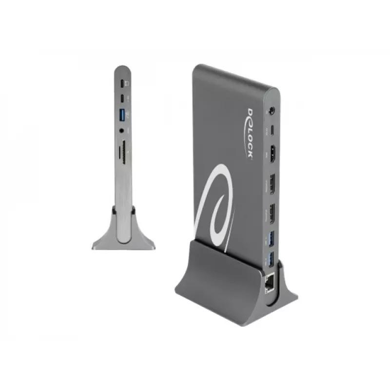 Stacja dokująca DeLOCK USB Type-C DP 1.4 Triple 4K Display