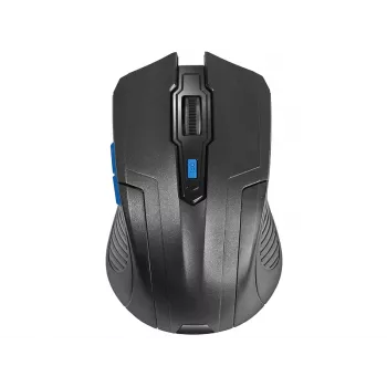 Tracer Fairy - mysz optyczna - 6 przycisków - bezprzewodowa - 2.4 GHz - odbiornik bezprzewodowy USB - czarna