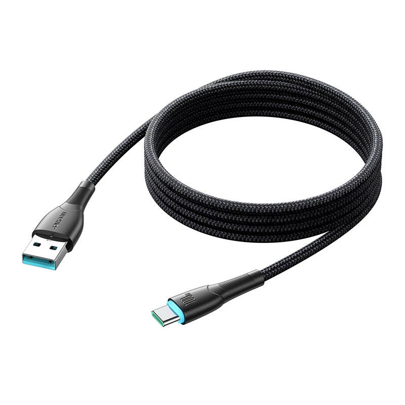 Kabel USB na USB-C Joyroom SA32-AC6 100W 1 m Czarny