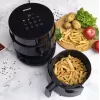 Frytkownica beztłuszczowa PRIME3 SAF31 – 2,5 l, 1200 W, gorące powietrze, czarna