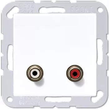 Gniazdo RCA JUNG MA A 1021 WW