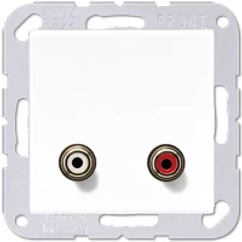 Gniazdo RCA JUNG MA A 1021 WW
