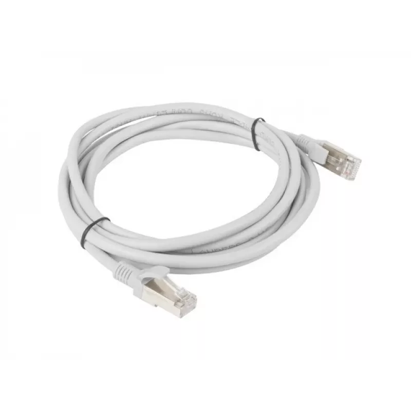 Kabel sieciowy Lanberg PCF5-10CC-0200-S szary 2 m Cat5e F/UTP (FTP)