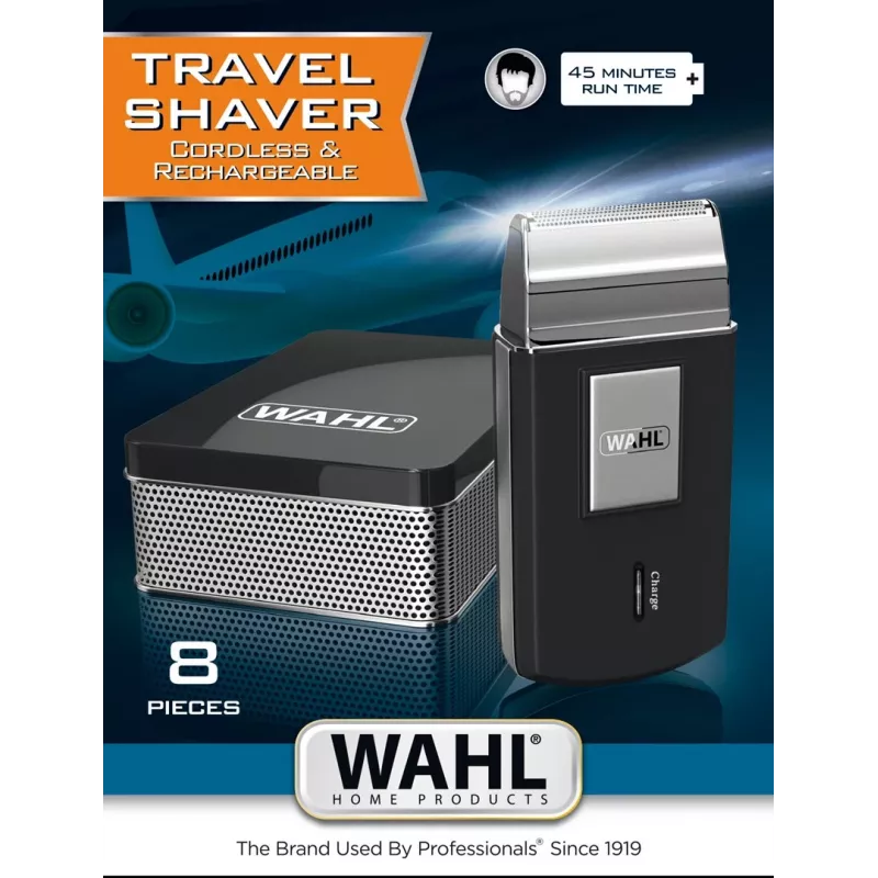 Wahl 3615-1016 golarka męska Golarka foliowa Trymer Czarny, Srebrny
