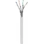 Intellinet Network Bulk Cat7 kabel, 23 AWG, Solid Wire, 100m, szary, miedź, S/FTP, LSZH, CPR-Dca Rated, Roll