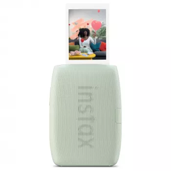 Natychmiastowa drukarka Fujifilm Instax Mini Link3 Sage zielony — 800×600 DPI, wydruki 6,2×4,6 cm, Bluetooth, 0,21 kg