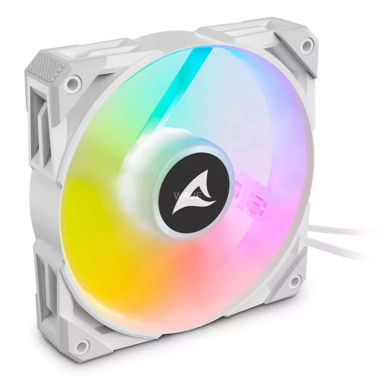 Fan Sharkoon F50 12 cm szary biały 600-2000 RPM 132 m³/h