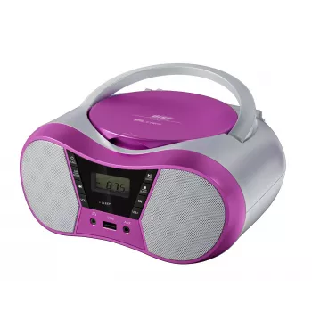 Odtwarzacz radiowy CD LILA2 USB/BT różowy