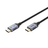 UNITEK C1628GY01-1.5M kabel DisplayPort Czarny, Szary