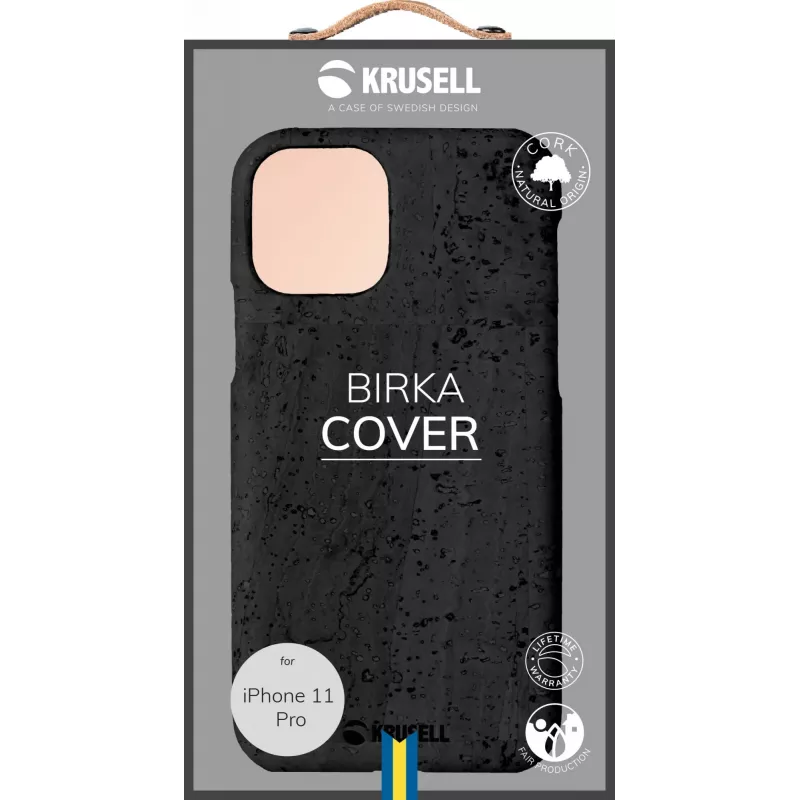Cover Krusell Birka iPhone 11 Pro 14.7 cm (5.8 inch) Czarny