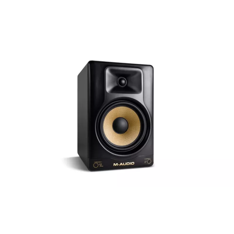 Aktywny monitor studyjny M‑Audio Forty Eighty, 80 W, 2‑drożny, 8-calowy woofer, 1,25-calowy tweeter, wejścia XLR/TRS, obudowa MDF