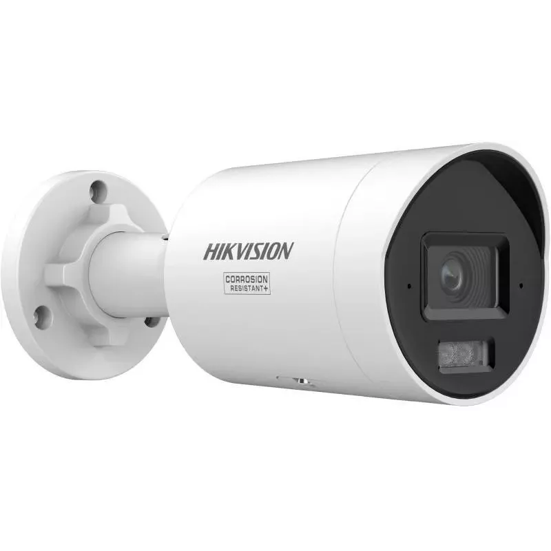 Kamera IP typu bullet Hikvision Pro Series DS-2CD2087G3-LI2UY/SL (ColorVu, 2,8 mm, 3840×2160) Do użytku wewnątrz i na zewnątrz, montaż na ścianie