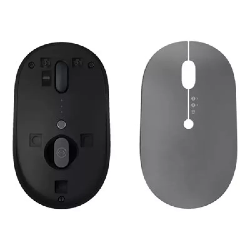 Mysz Lenovo Go Multi-Device biurowa, oburęczna, RF Wireless + Bluetooth, optyczna, 2400 DPI