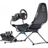 Playseat Challenge X - Logitech G Edition Konsolowy fotel gamingowy Czarny, Szary