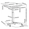 Regulowane biurko pod laptopa Maclean MC-903B