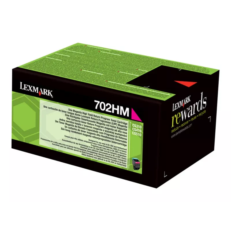 Tusz Lexmark 702HM magenta 3000 stron