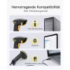 Inateck Skaner kodów kreskowych 35 czarny [BCST-35_black]
