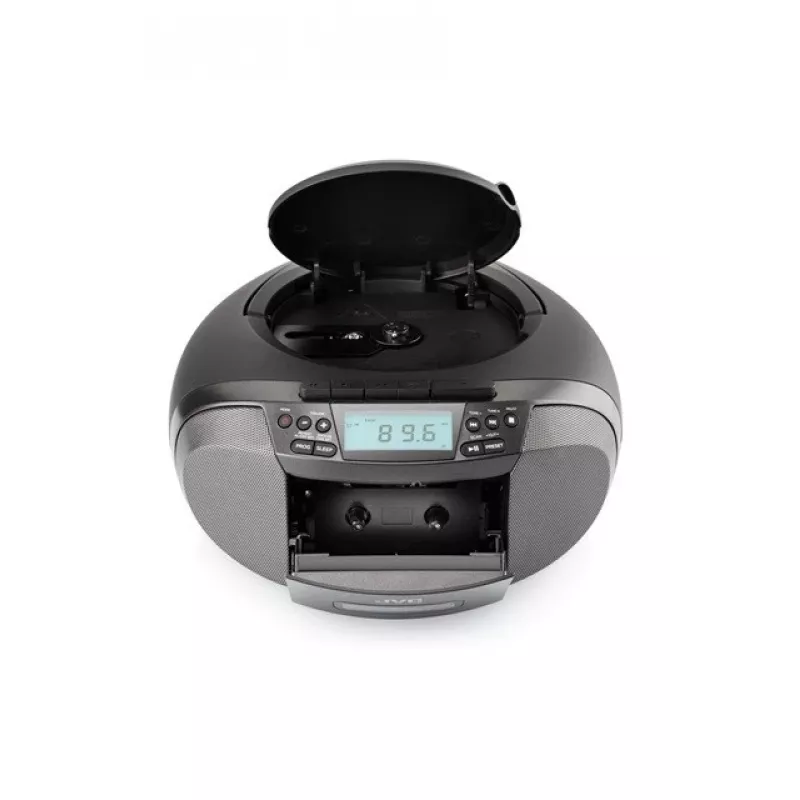 Radio player JVC RC-E444B Czarny z odtwarzaczem CD i tunerem FM
