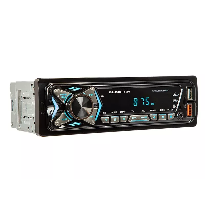 BLOW X-PRO radio MP3/USB/micro USB/Bluetooth do samochodu Czarny
