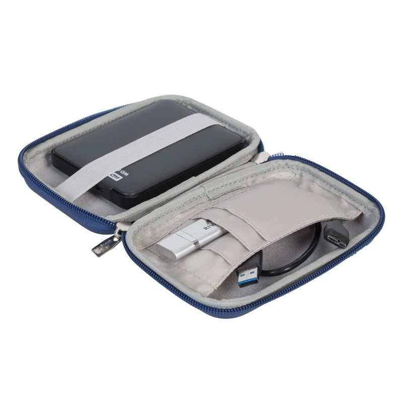 Pokrowiec Rivacase 9101 (PU) HDD Case jasnoniebieski