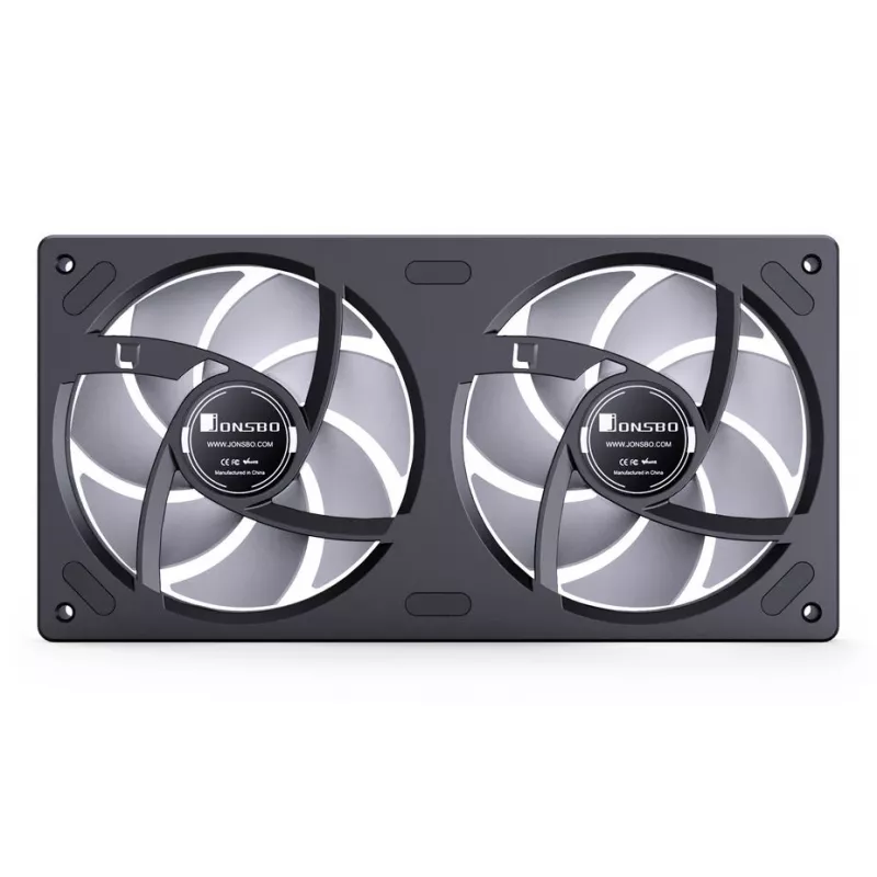 Wentylator chłodzący Jonsbo ZB-240 240mm ARGB PWM czarny — konstrukcja Infinity Mirror