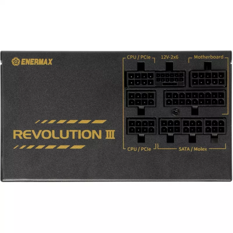 Zasilacz ENERMAX ERV1000G-AHG-MAC, 1000 W, 20+4 pin ATX, w pełni modułowy, 80 PLUS Gold, czarny