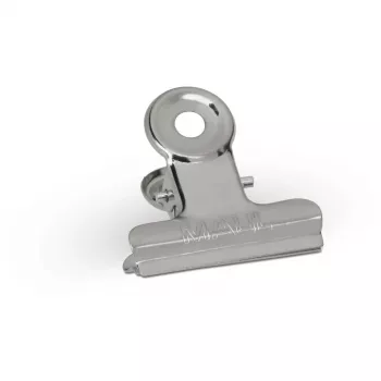 MAUL klips metalowy, kolor: niklowany, szerokość: 30 mm, szerokość zacisku: 10 mm, opakowanie samoobsługowe (21730-96)