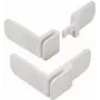 Zamek do szafek dziecięcy Olympia BS 820, biały, 2 szt., 86×80×38 mm