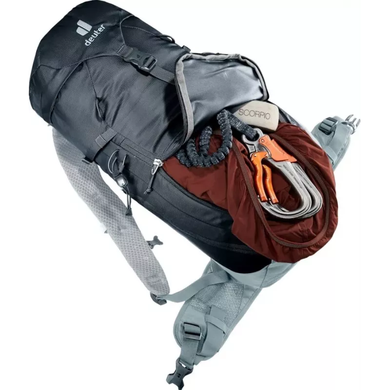Plecak DEUTER Trail 18 I — plecak turystyczny, 18 L, czarny/łupkowy