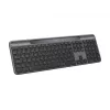 Klawiatura bezprzewodowa Logitech Signature cienki Solar+ K980, grafitowa, układ US