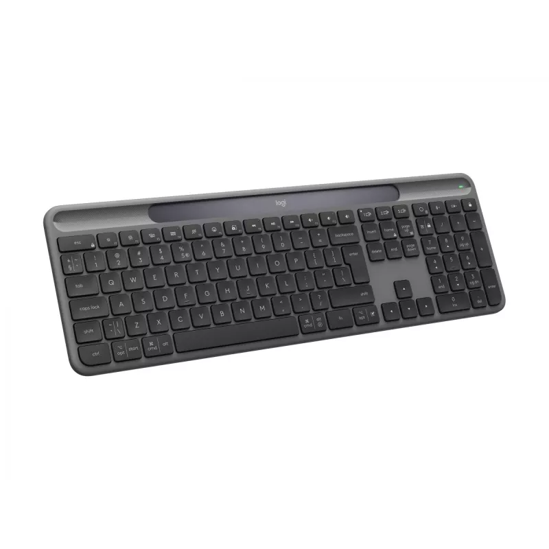 Klawiatura bezprzewodowa Logitech Signature cienki Solar+ K980, grafitowa, układ US
