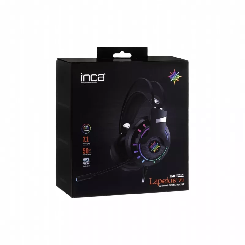Cian Technology GmbH Cian INCA Lapetos Series 7.1 Surround Gaming Headset - Zestaw słuchawkowy