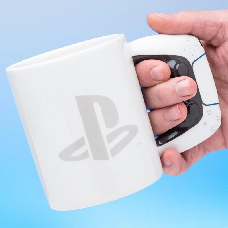 Kubek Paladone PlayStation Shaped PS5 biały 0.48 L pojedyncza sztuka